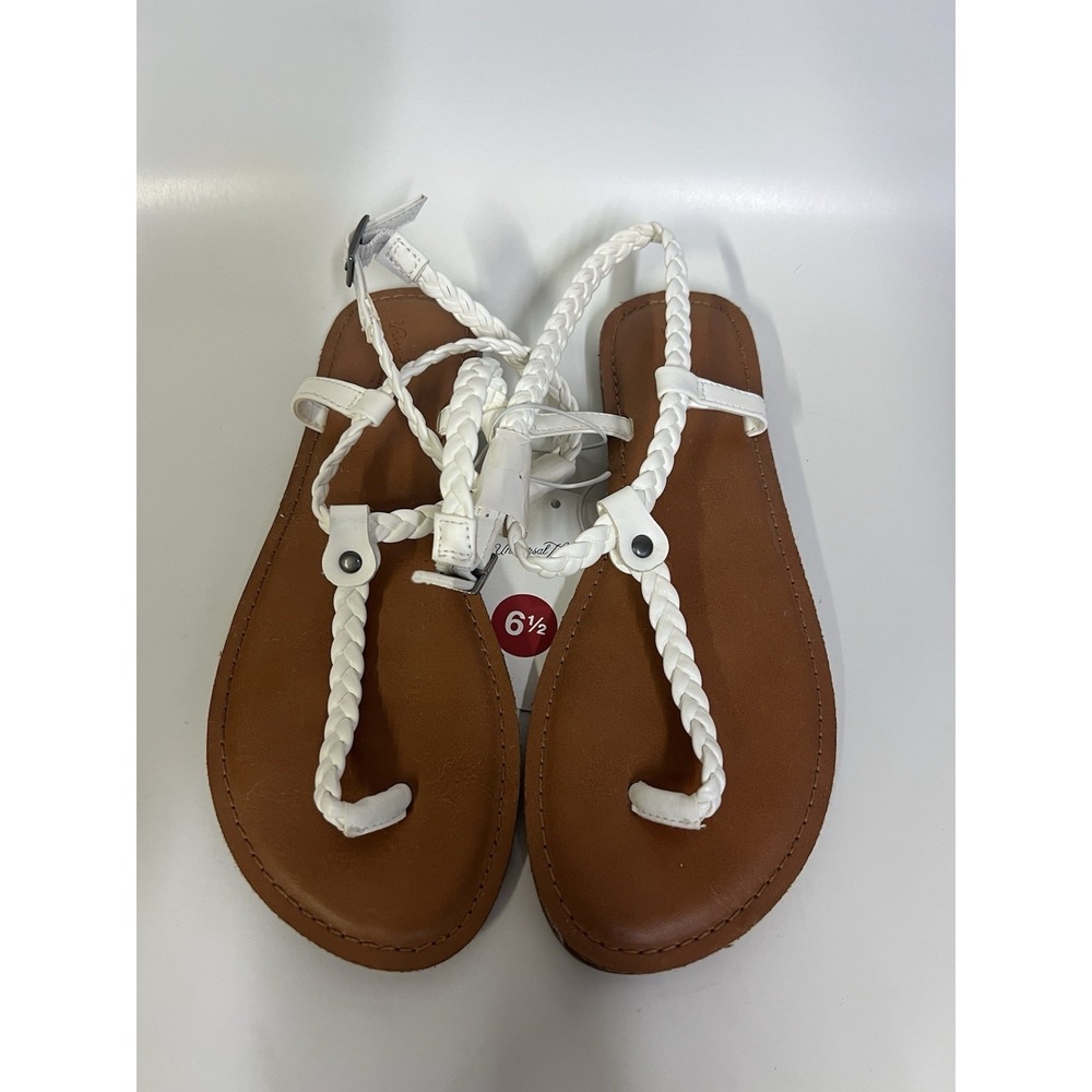 Universal Thread Sandals White Women's Size 6.5